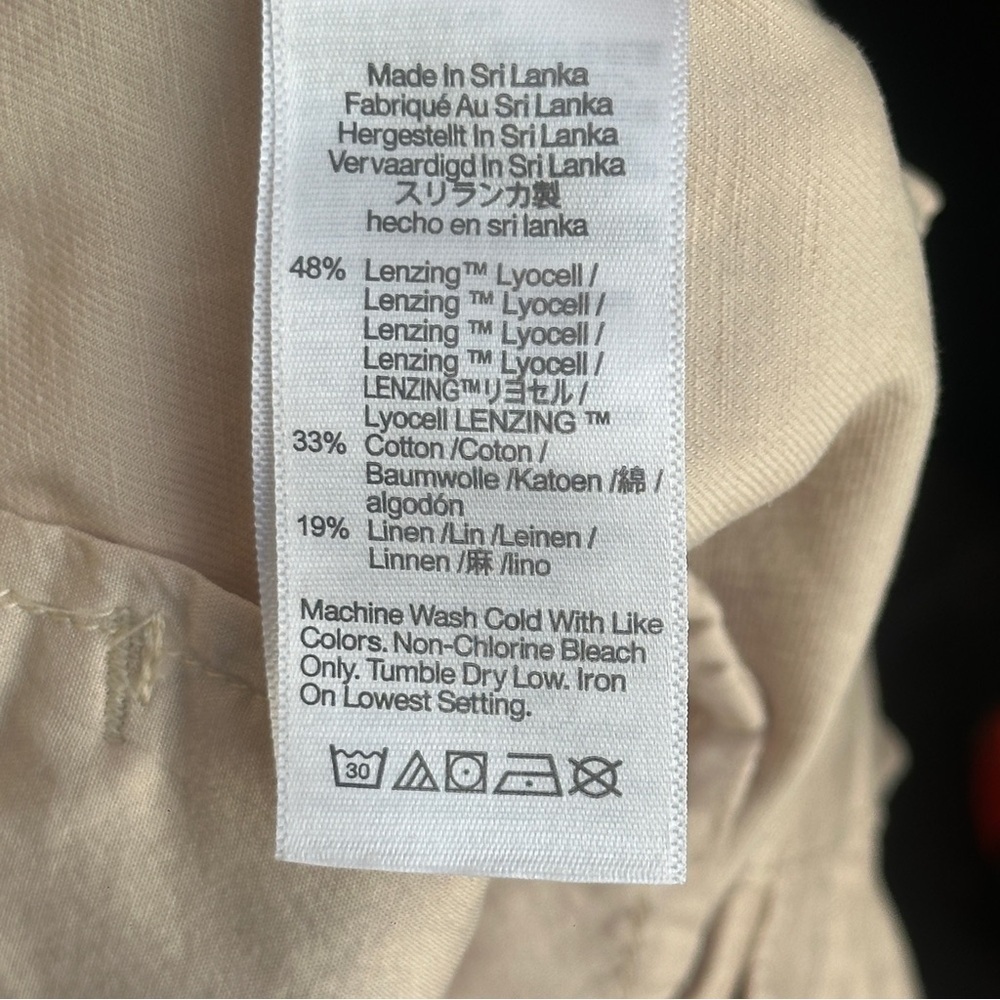 Madewell Harlow Wide Leg Pants Size 0P - Harvest Moon - Picture 5 of 13
